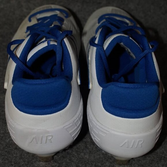 Nike Zoom Hyperdiamond 3 Elite Softball Cleats White Blue Sz 10 C12229-106 - Picture 3 of 6